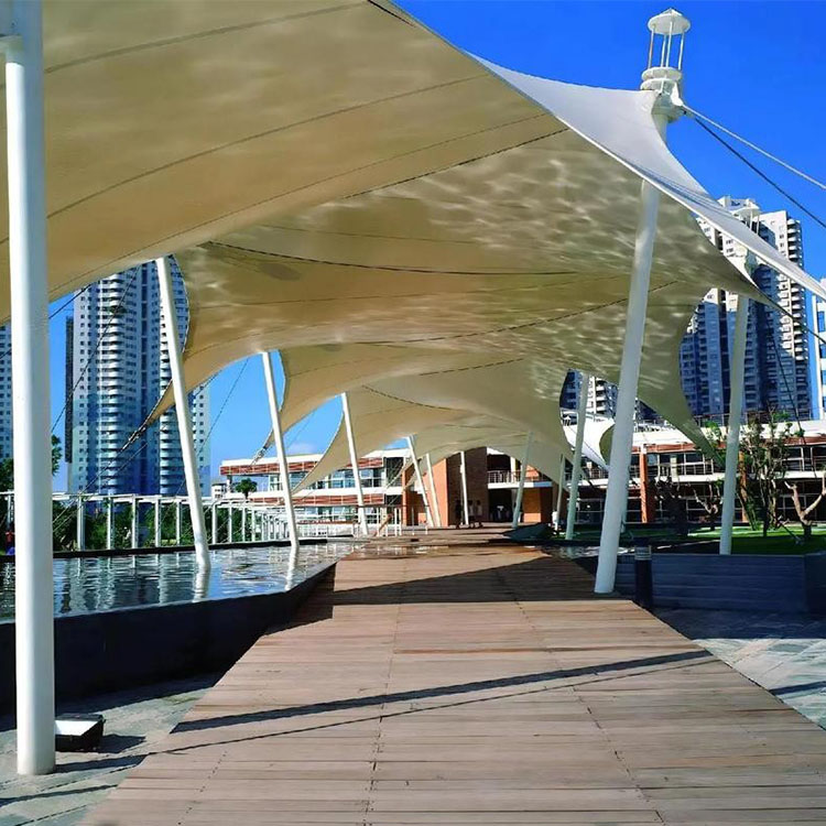 乌兰浩特市膜结构景观棚