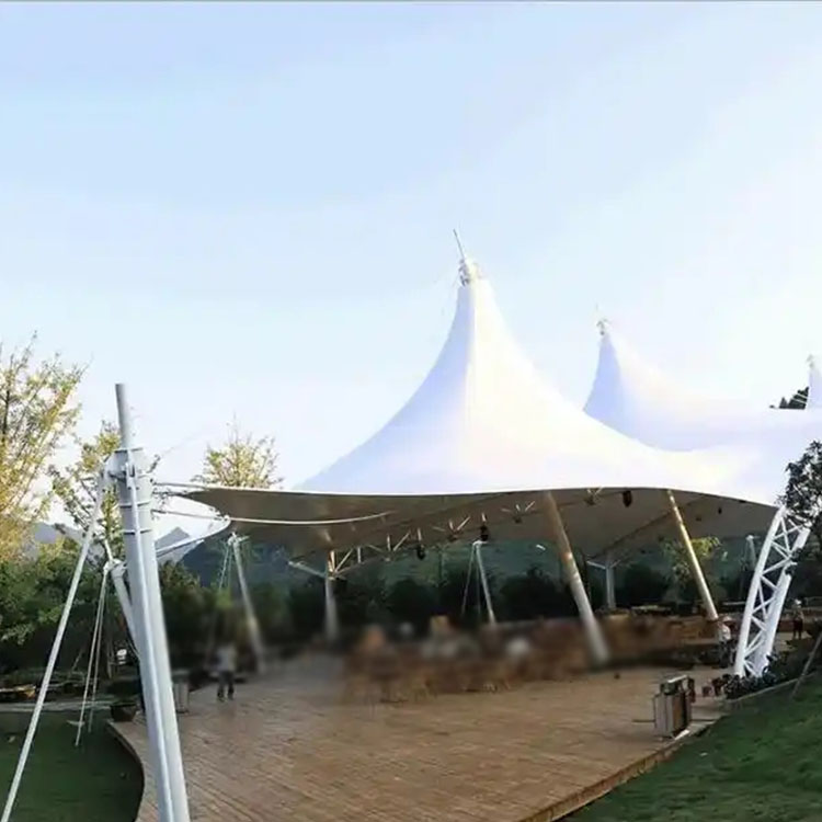 乌兰浩特市膜结构景观棚