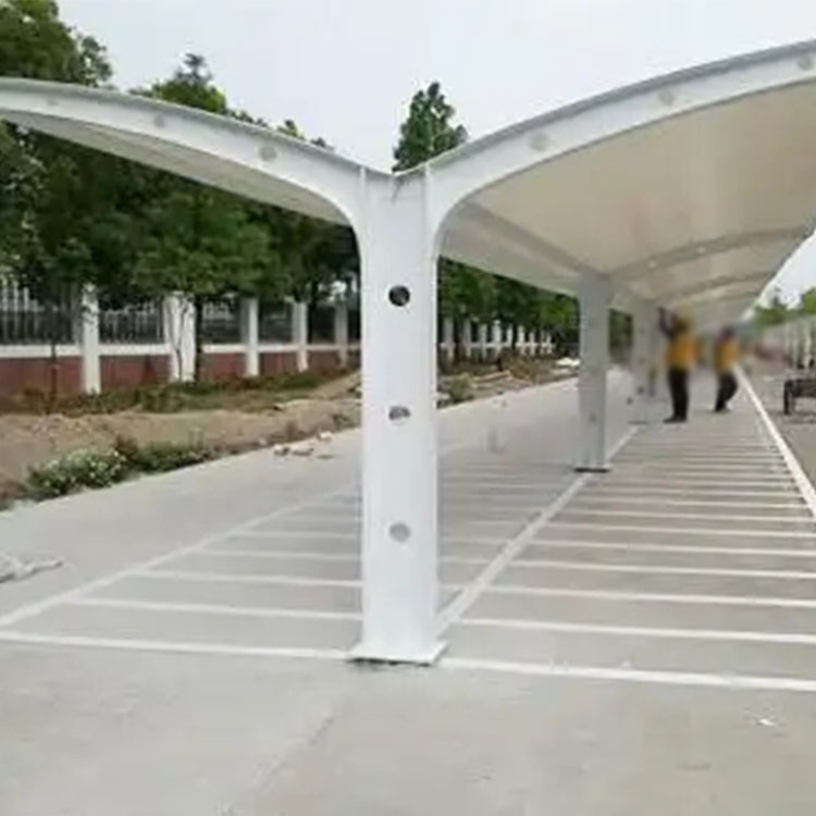 乌兰浩特市膜结构电动车棚